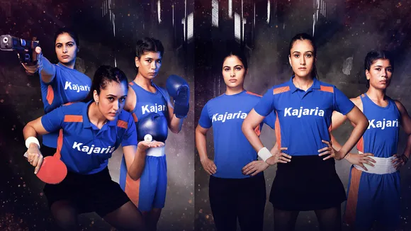 Kajaria launches a new campaign celebrating women empowerment in sports