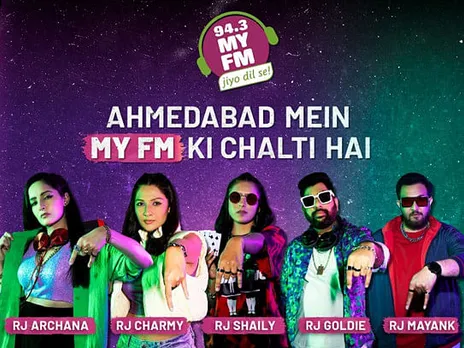 MY FM’s new brand campaign takes over the city of Ahmedabad