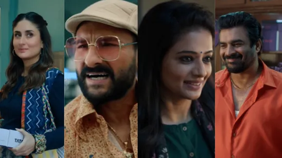 Saifeena, Madhavan, and Priyamani bid tata to the Sky in a series of 'play'ful ads