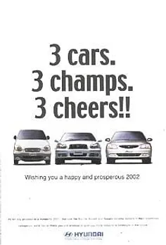 3 cars. 3 champs. 3 cheers!!