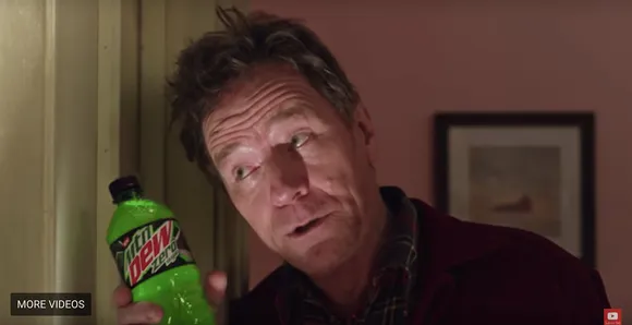 The Shining-esque ad for Mountain Dew Zero