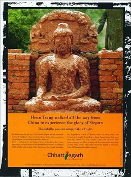 Heun Tsang walked all the way from China to experience the glory of Sirpur.