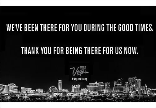 Las Vegas' thank you note