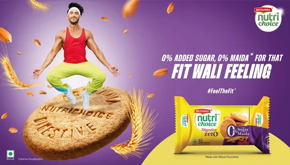 Ranveer Singh urges consumers to take small steps with Britannia's #FeelTheFit campaign