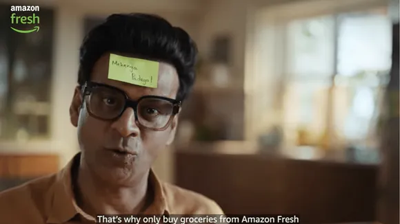 Manoj Bajpayee returns as 'Ghanshyam' in Amazon Fresh's 'Nahi toh Mehenga Padega' campaign