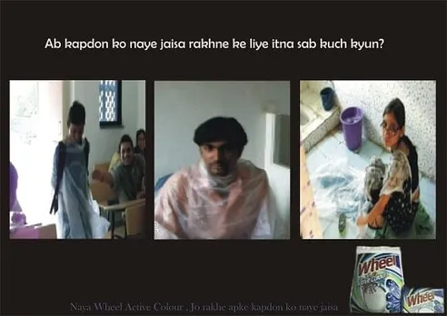 Protection of colthes with help of polythene