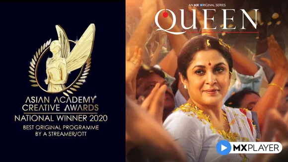 MX Player wins big at the2 020 Asian Academy Creative Awards