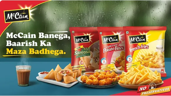 McCain Foods partners with dentsu India for its latest monsoon campaign