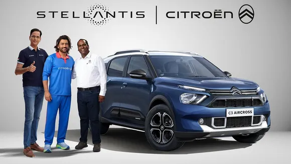Citroën India appoints MS Dhoni as its brand ambassador, showcasing excellence and reliability