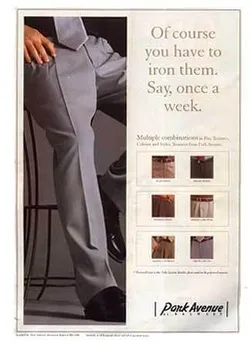 Of course you have to iron them. Say, once a week.