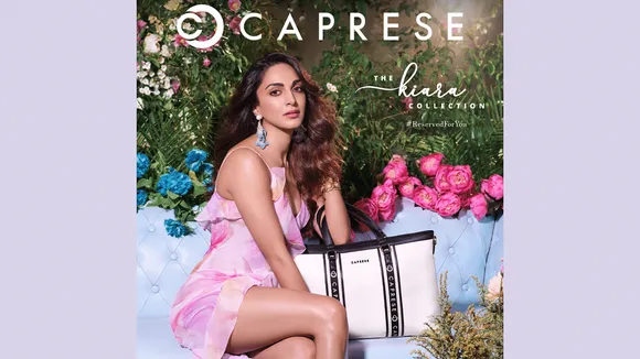 Women’s fashion handbag brand Caprese ropes in Kiara Advani as its new brand ambassador