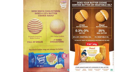 
Is butter really better? Britannia reacts to Amul ad
