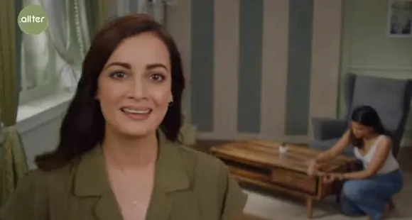 Allter unveils its first campaign with strategic investor and brand  ambassador Dia Mirza 
