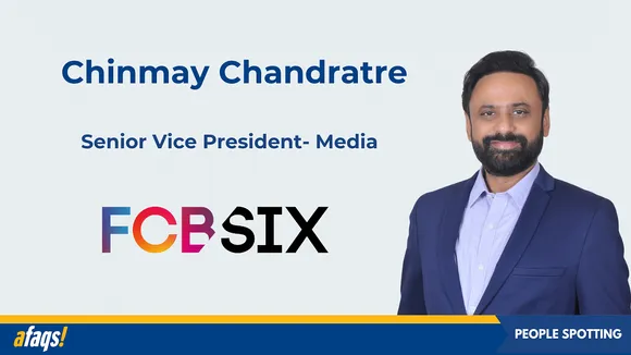 Chinmay Chandratre joins FCB/SIX India as senior vice president- media