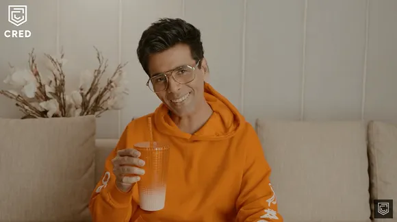 Karan Johar is the latest celeb to promote Cred’s offering; he is here to create intrigue about ‘Only Fridays’