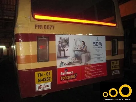 Chennai City Bus Branding