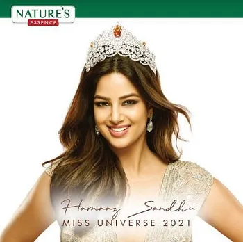 Nature's Essence signs Miss Universe Harnaaz Sandhu as their brand ambassador