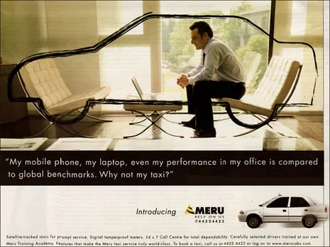 “My mobile phone, my laptop, even my performance in my office is compared to global benchmarks. Why not my taxi?”