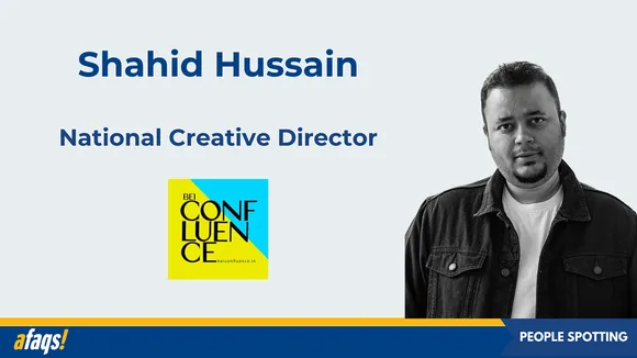 Shahid Hussain is the new national creative head of BEI Confluence