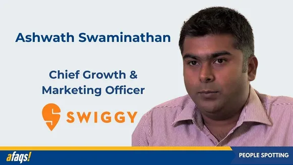 Swiggy ropes in Ashwath Swaminathan as chief growth & marketing officer