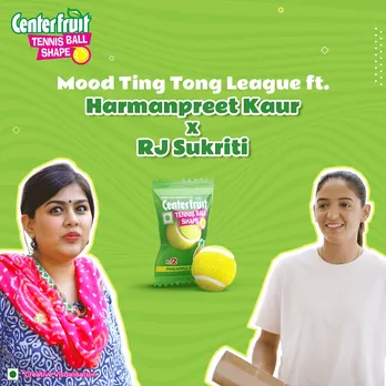 Center fruit onboards Harmanpreet Kaur for its latest “Mood Ting Tong” Gully cricket campaign