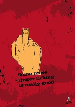 Some times finger licking is really good.