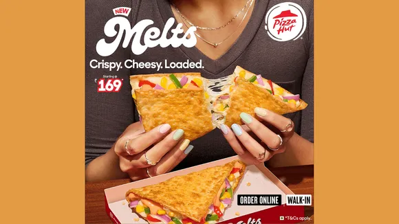 Pizza Hut's 'No Interruption, Only Satisfaction' campaign unveils Melts, a meal for on-the-go consumers
