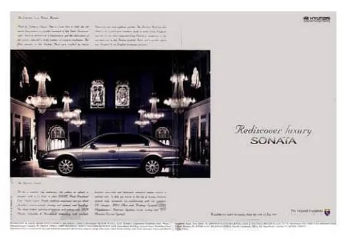 Rediscover luxury Sonata