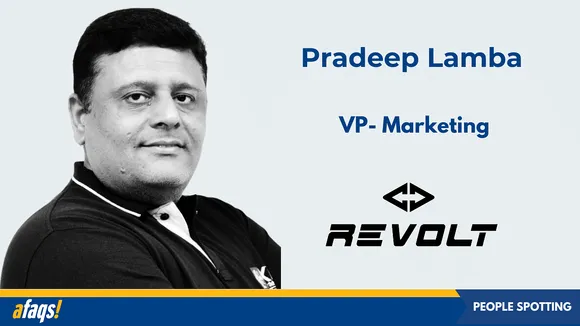 Pradeep Lamba joins Revolt Motors as vice president of marketing
