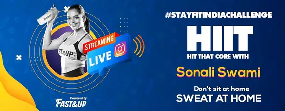 BookMyShow collaborates with Fast&Up for #StayFitIndiaChallenge, to bring live fitness sessions with national athletes