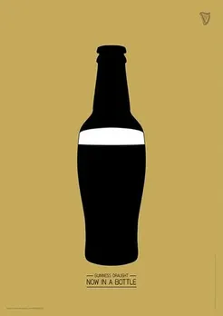 Guinness Draught Now in a Bottle.