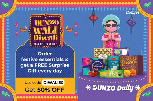 Celebrating ‘Dunzo Wali Diwali’, India’s First and Biggest Gifting Festival