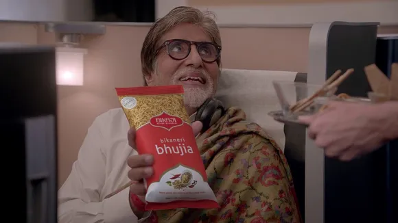 Amitji Loves Bikaji- Love for Bhujia is in the air