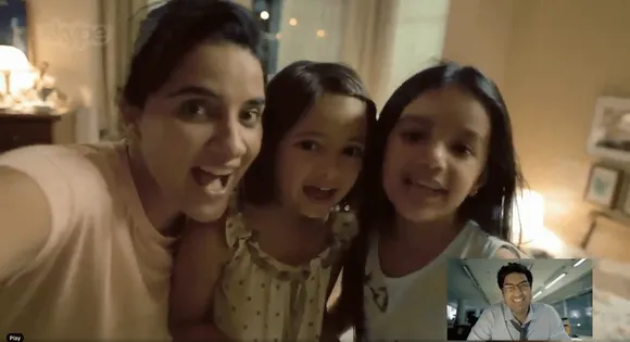Taproot Dentsu creates new ad for Skype India