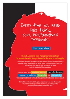 Everytime you read this trick