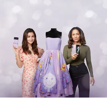 Alia unfolds a new experience with Galaxy Foldables |