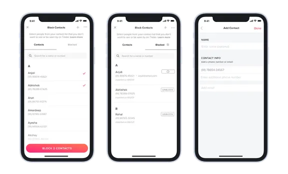 Tinder gives members more control with a new feature allowing you to block your ex 