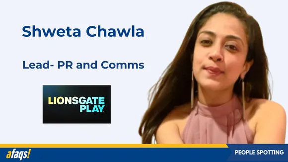 Lionsgate Play onboards Shweta Chawla as the lead of PR and communications