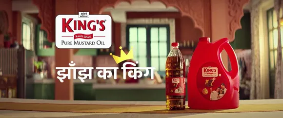 Adani Wilmar's latest campaign for King's Kachi Ghani Mustard Oil emphasizes on the exceptional pungency and purity of the product