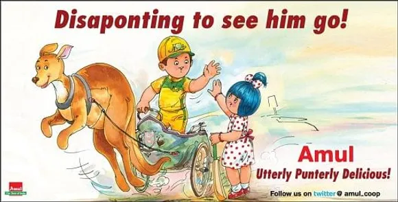 Disaponting to see him Go!