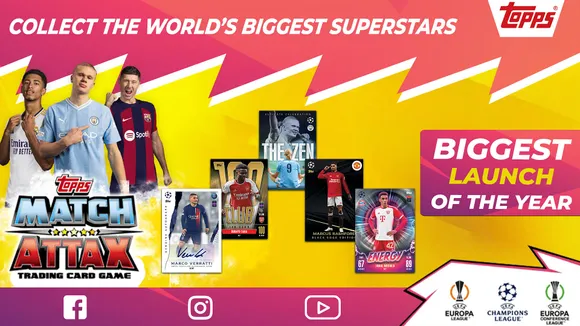 Topps India unveils 2023/24 Match Attax Collection for football fans