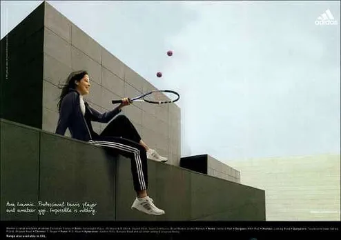 Ana Ivanovic. Professional tennis player and amateur yogi. Impossible is nothing.
