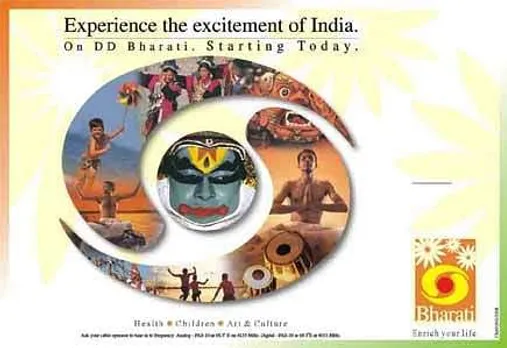 Experience the excitement of India. On DD Bharati. Starting Today.