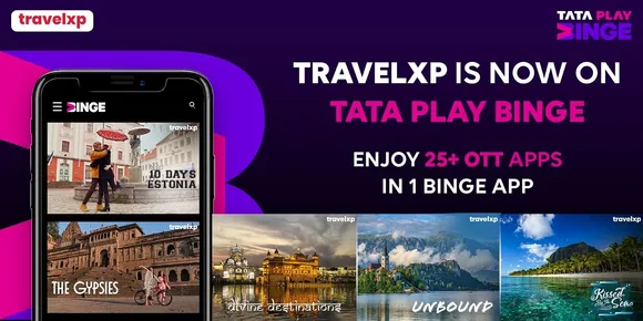 Tata Play Binge partners with Travelxp to bring lifestyle and travel content for the viewers 