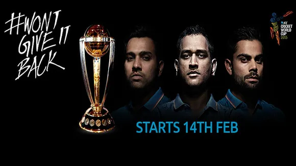 Star Sports shouts #Wewontgiveitback for ICC Cricket World Cup 2015