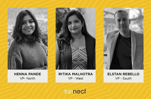 Kinnect announces key elevations and leadership changes across India