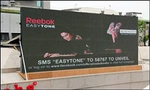 Posterscope builds intrigue for Reebok EasyTone with 'reveal' campaign