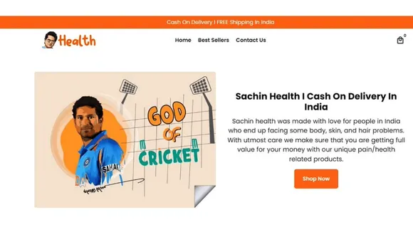 Sachin Tendulkar files FIR against a pharmaceutical company for using his likeness in 'fake advertisements'
