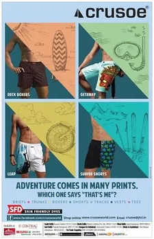 Adventure comes in many prints