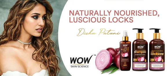 Disha Patani to be the face for WOW Skin Science India’s Haircare Line
